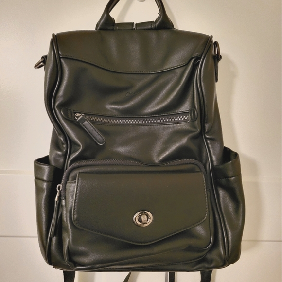 Leather Backpack. - Picture 2 of 4